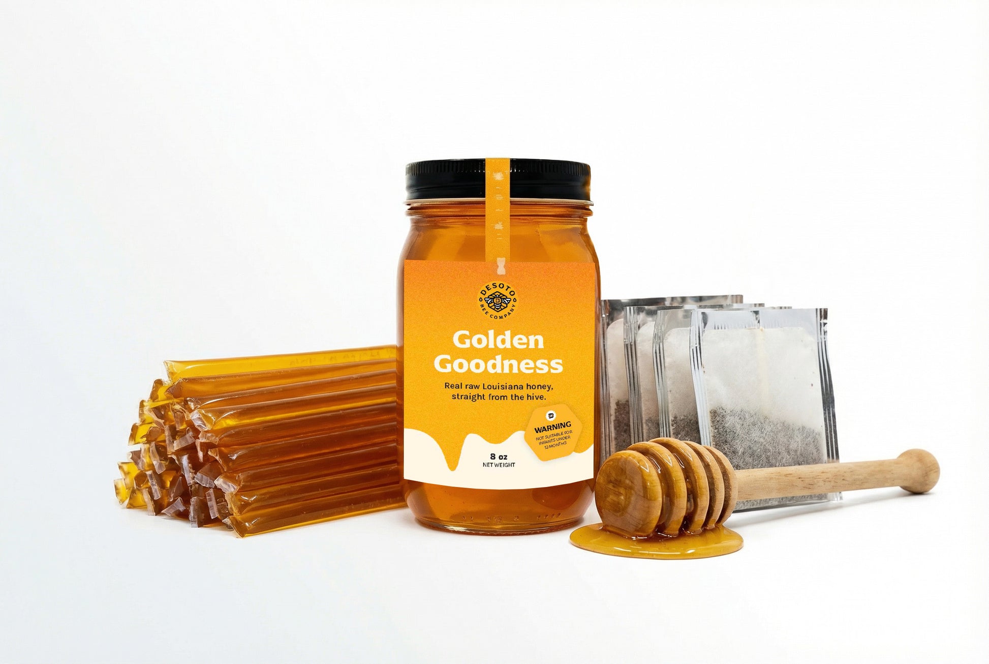 raw unfiltered Louisiana honey