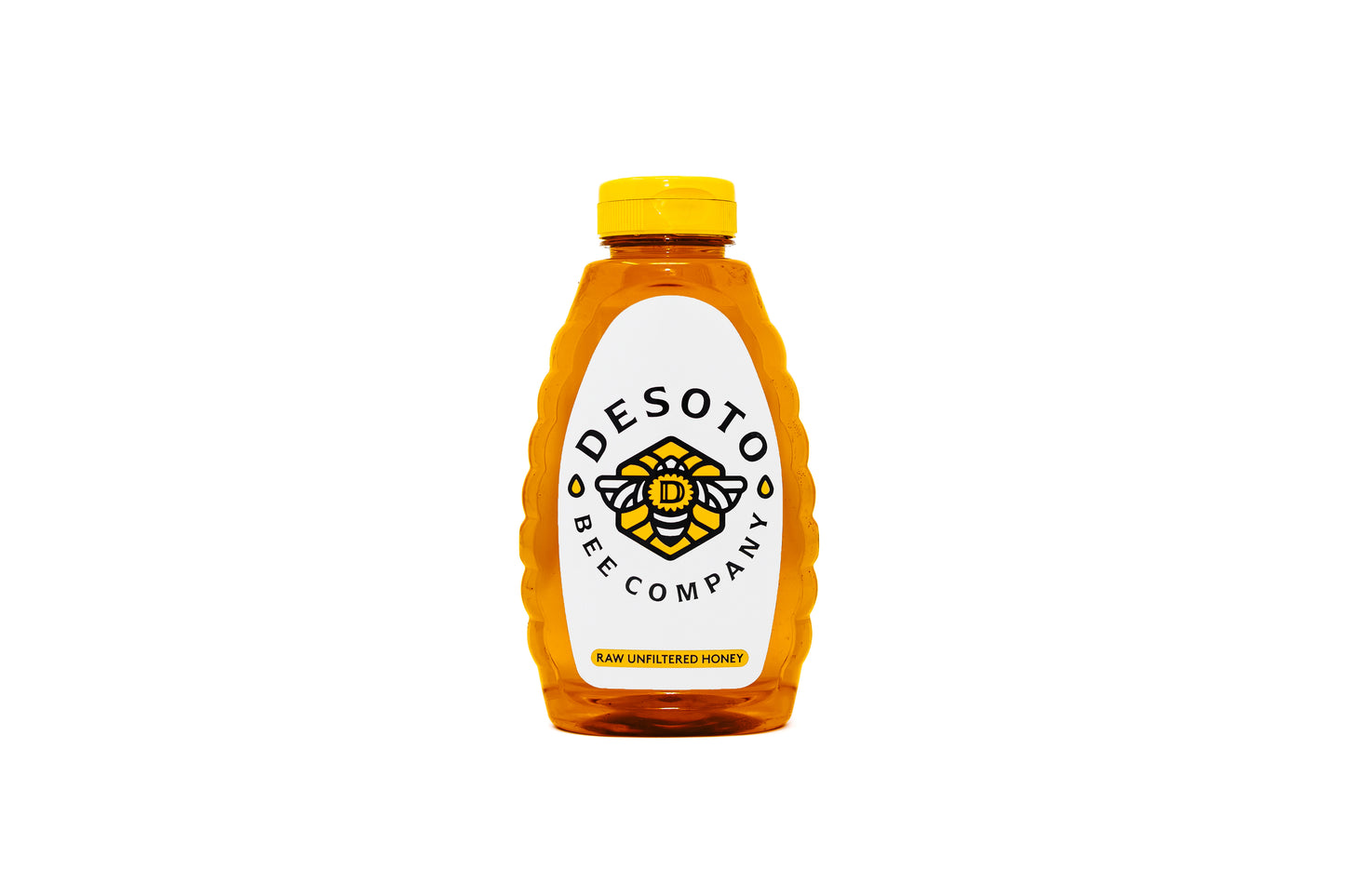 16 oz bottle of raw Louisiana honey from DeSoto Bee Company – The Queen Line